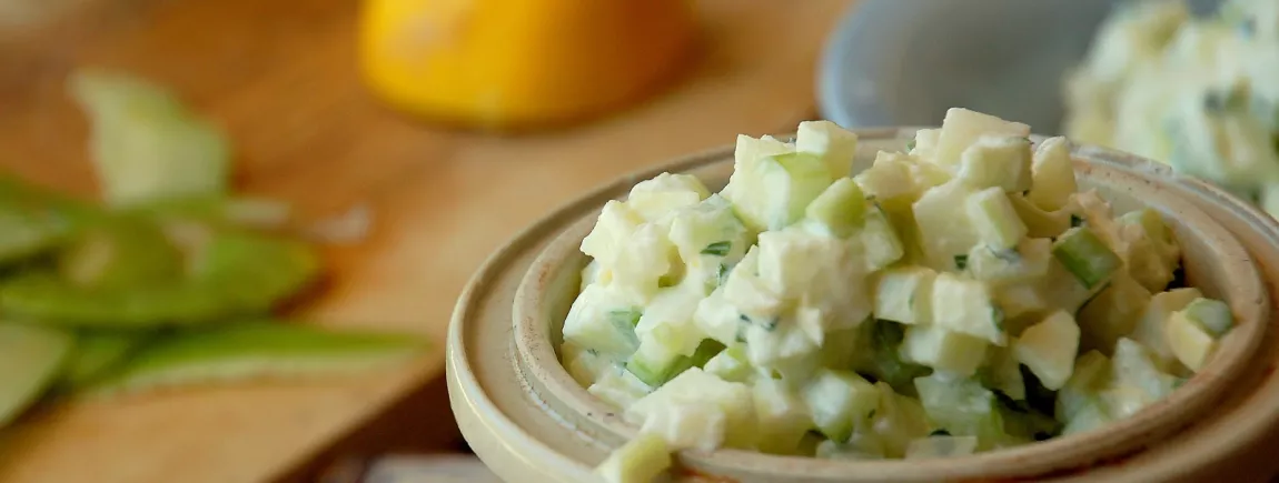 Celeri vert et pomme verte