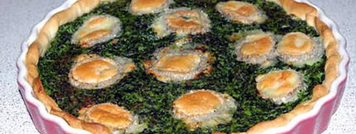 Tarte chèvre épinard de cosmanco Tarte chèvre épinard de cosmanco