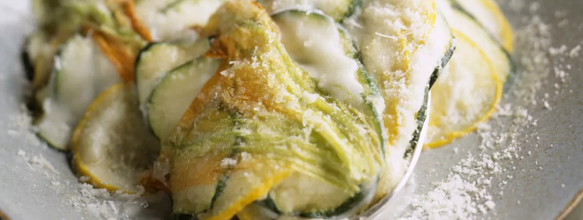 Courgette à la creme