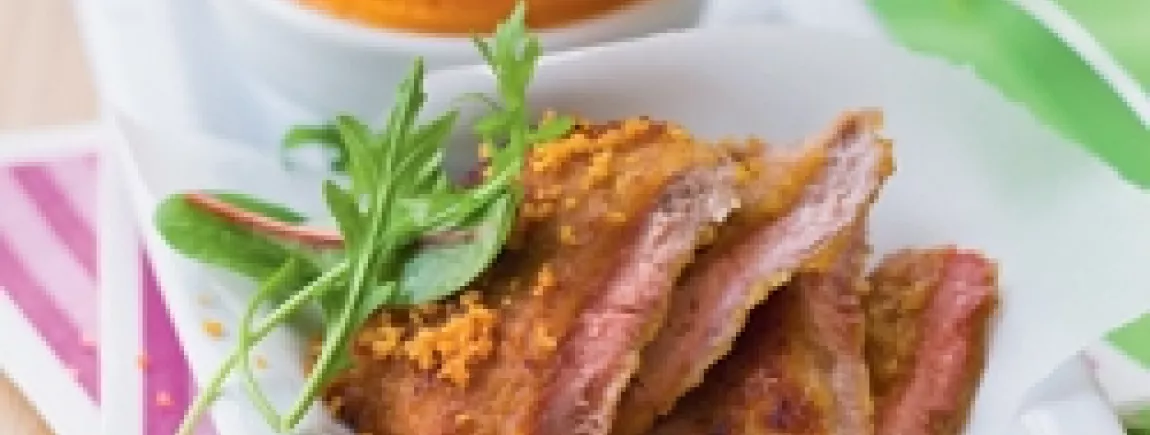 Piccatas d’agneau au pain d’épices Vandame® Piccatas d’agneau au pain d’épices Vandame®
