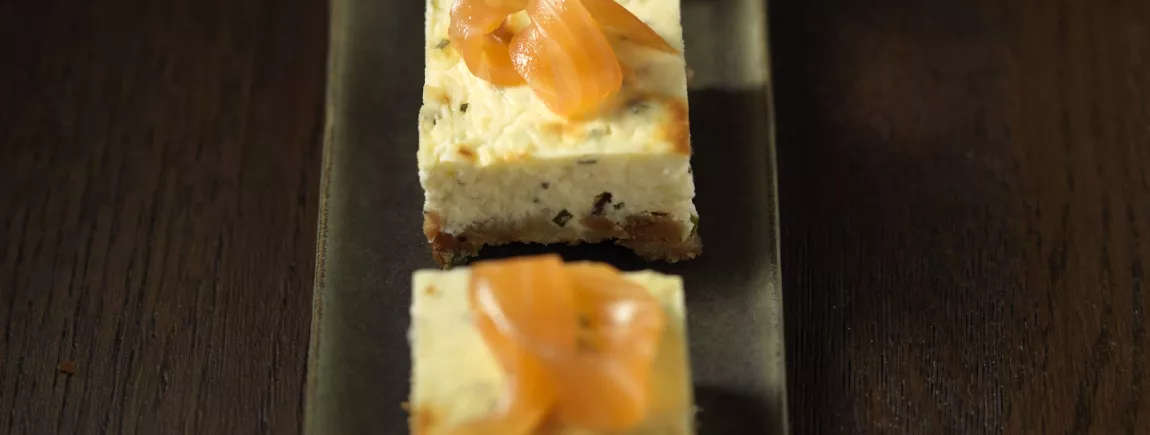 Cheese cake* au saumon et aux Crackers Belin® Cheese cake* au saumon et aux Crackers Belin®