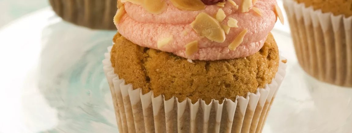 Cupcakes à la framboise et au citron Cupcakes à la framboise et au citron avec Krema®
