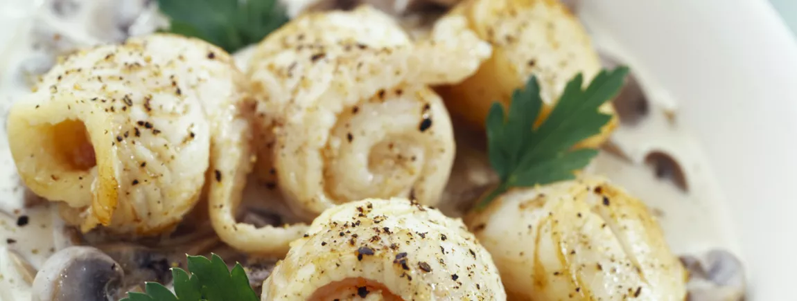 Goujonnettes de sole aux champignons 