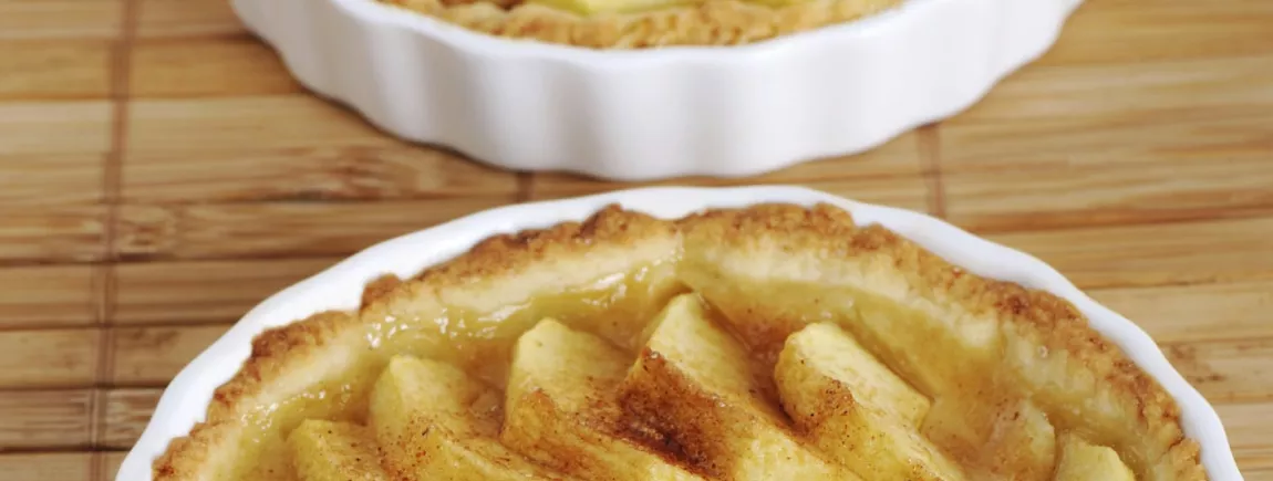 Tarte aux pommes, melon et kiwis avec Planta Fin® Tarte aux pommes, melon et kiwis avec Planta Fin®