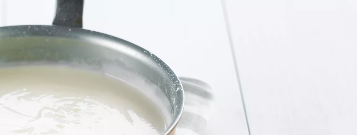 Sauce façon béchamel avec Maizena® Sauce façon béchamel avec Fruit d'Or®