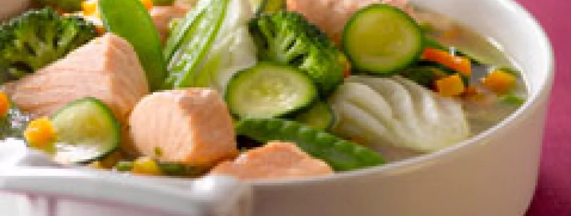 Cocotte de poisson aux légumes verts avec Knorr ® Cocotte de poisson aux légumes verts avec Knorr®
