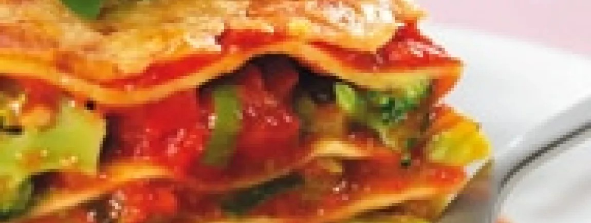 Lasagnes de légumes gratinées Lasagnes de légumes gratinées