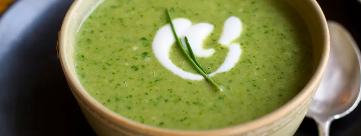 Soupe Poireaux-Pommes de terre et carottes à la coriande