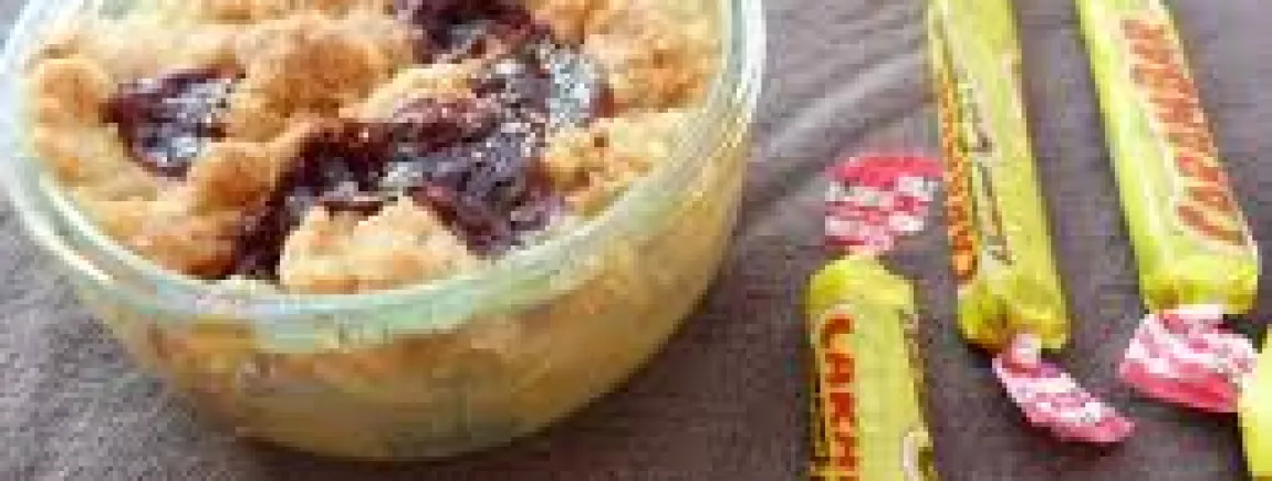 Crumble ananas et carambar Crumble ananas et carambar