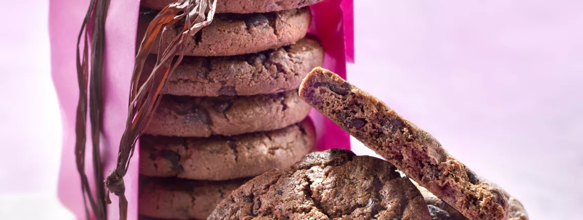 Cookies au chocolat avec Poulain Dessert® Noir Corsé 64%