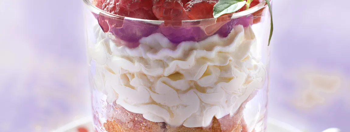 Tiramisu framboises et fraises avec Carte d’Or® Tiramisu framboises et fraises avec Carte d’Or®