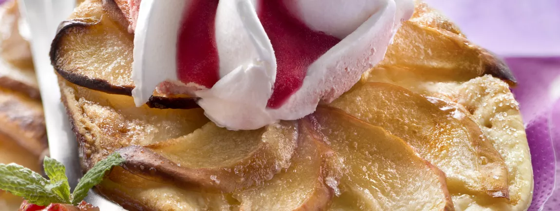 Tartelette fine aux pommes Tartelette fine aux pommes