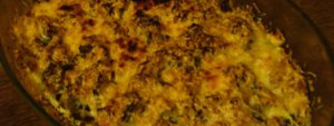 GRATIN DE COURGETTES AU BOULGOUR GRATIN DE COURGETTES AU BOULGOUR