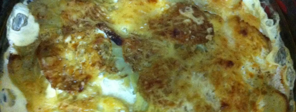 GRATIN DE RADIS NOIR & DE POMMES DE TERRE GRATIN DE RADIS NOIR & DE POMMES DE TERRE