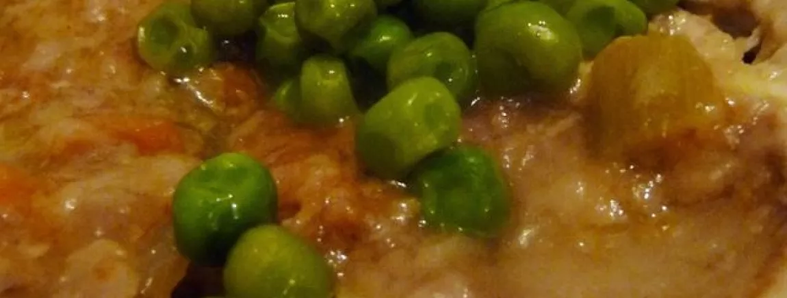 Filet mignon de porc aux petits pois et bacon Filet mignon de porc aux petits pois et bacon