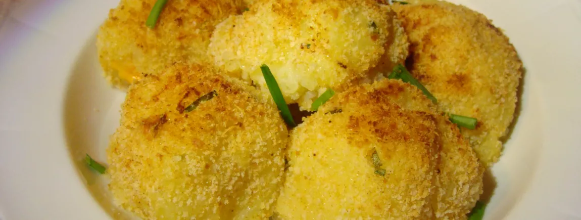 CROQUETTES PARMENTIERES AU FROMAGE