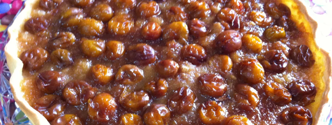 TARTE aux MIRABELLES ET A LA CONFITURE TARTE aux MIRABELLES ET A LA CONFITURE