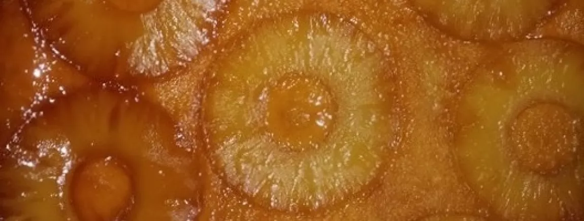 Gâteau à l'ananas caramélisé Gâteau à l'ananas caramélisé