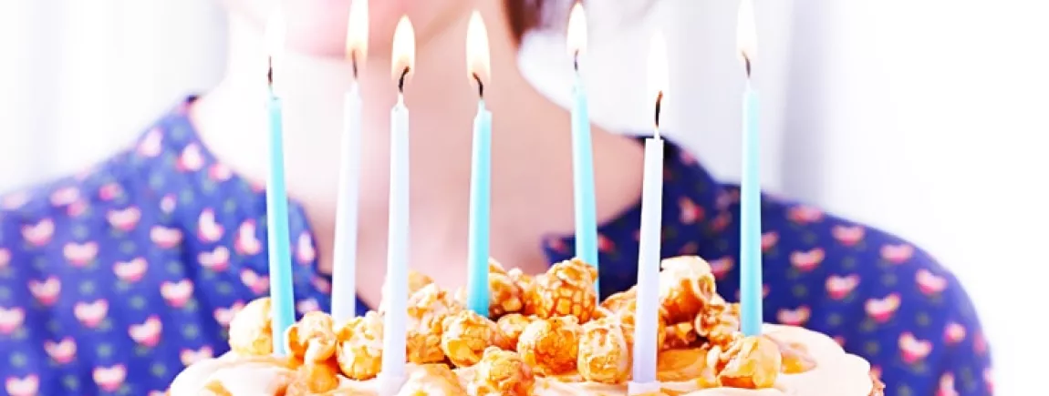 Gâteau d'anniversaire chocolat caramel par Annelyse