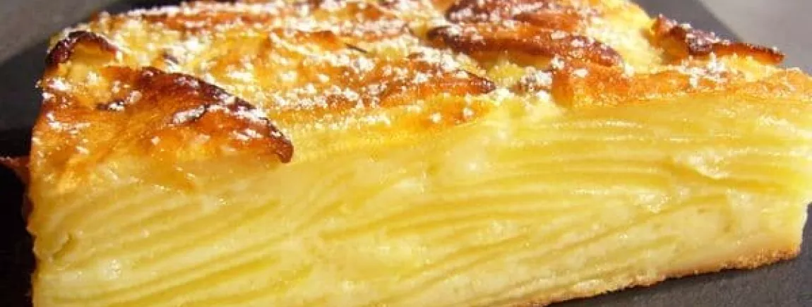 Gâteau invisible aux pommes