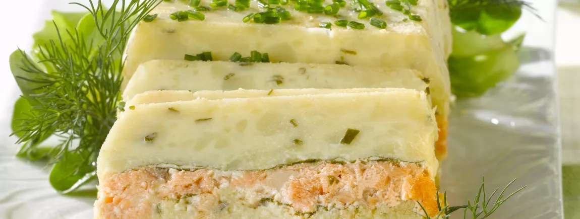 Terrine de thon et courgettes