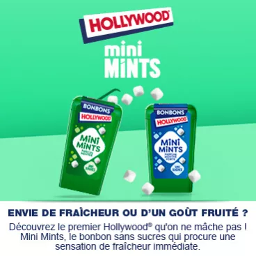 Hollywood Mini mints gamme