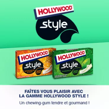 Gamme style hollywood