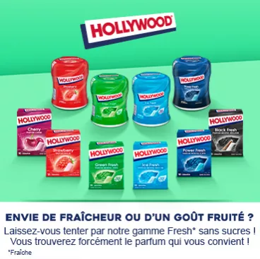 Hollywood Fresh gamme