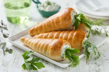 Feuilletés de Pâques façon carottes farcie avec Belin et Philadelphia 