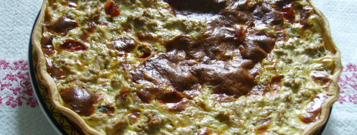 QUICHE AU THON ET PHILADELPHIA® QUICHE AU THON ET PHILADELPHIA®